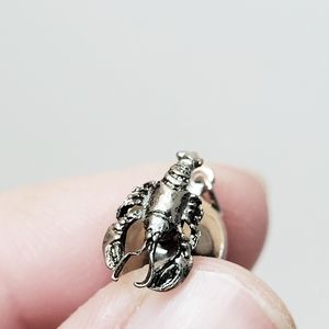 Tiny Lobster Tie Tack